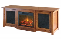1605 flint 1604 media fireplace console